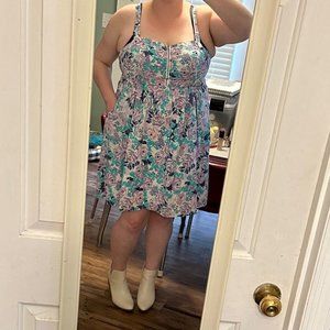 Torrid Midi Floral Dress Size 16